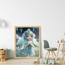 Load image into Gallery viewer, Huancan - Cute Dreamy Elf - 40*50CM 11CT 3 Stamped Cross Stitch
