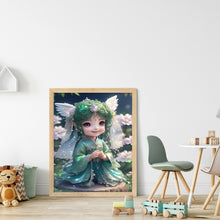 Load image into Gallery viewer, Huancan - Cute Dreamy Elf - 40*50CM 11CT 3 Stamped Cross Stitch