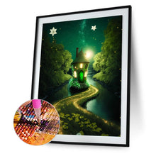 Load image into Gallery viewer, Fluent Green Lake 30*40CM(Canvas) Full Round Drill Diamond Painting