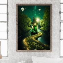 Load image into Gallery viewer, Fluent Green Lake 30*40CM(Canvas) Full Round Drill Diamond Painting