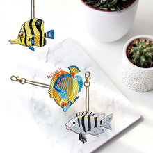 Load image into Gallery viewer, DIY Diamond Art Keychains Gem Keychains Christmas Decoration Gift (GJ016)