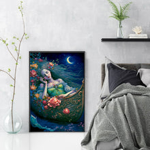 Load image into Gallery viewer, Huancan - Fantasy Moon Girl - 50*70CM 11CT 3 Stamped Cross Stitch