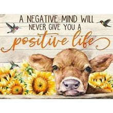 Load image into Gallery viewer, Flower Signpost 40*30CM(Canvas) Full Round Drill Diamond Painting