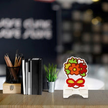 Load image into Gallery viewer, DIY Diamond Painting Phone Holder for Desktop Crystal Resin Craft (Flower 1)