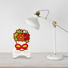 Load image into Gallery viewer, DIY Diamond Painting Phone Holder for Desktop Crystal Resin Craft (Flower 1)