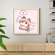 Load image into Gallery viewer, Huancan - Cute Cartoon Kitten - 40*40CM 11CT 3 Stamped Cross Stitch