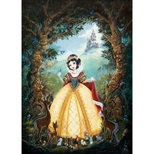 Load image into Gallery viewer, Yishu - Disney Princesses - 50*60CM 11CT 3 Stamped Cross Stitch