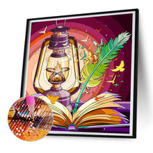 Load image into Gallery viewer, Books 30*30CM(Canvas) Full Round Drill Diamond Painting