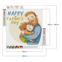 Load image into Gallery viewer, Father'S Hard Work 30*30CM(Canvas) Full Round Drill Diamond Painting