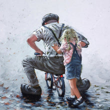 Load image into Gallery viewer, The Child'S Side Of Father 30*30CM(Canvas) Full Round Drill Diamond Painting