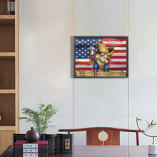 Load image into Gallery viewer, Cowboy Gnome 40*30CM(Canvas) Full Round Drill Diamond Painting