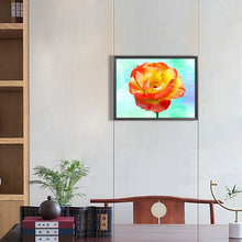 Load image into Gallery viewer, Yellow Rose 40*30CM(Canvas) Full Round Drill Diamond Painting