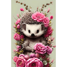 Load image into Gallery viewer, Hedgehog 40*60CM(Canvas) Full Round Drill Diamond Painting