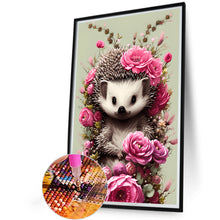 Load image into Gallery viewer, Hedgehog 40*60CM(Canvas) Full Round Drill Diamond Painting