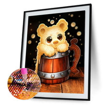 Load image into Gallery viewer, Cloud Cat Oil Drum 40*50CM(Canvas) Full Round Drill Diamond Painting