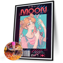 Load image into Gallery viewer, Sailor Moon 30*40CM(Canvas) Full Round Drill Diamond Painting