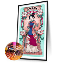 Load image into Gallery viewer, Mulan 40*70CM(Canvas) Full Round Drill Diamond Painting