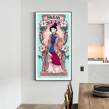 Load image into Gallery viewer, Mulan 40*70CM(Canvas) Full Round Drill Diamond Painting