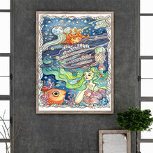 Load image into Gallery viewer, Illustrated Fairy Tale 30*40CM(Canvas) Full Round Drill Diamond Painting