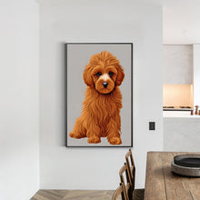 Load image into Gallery viewer, Yorkshire Terrier 30*45CM(Canvas) Full Round Drill Diamond Painting