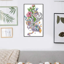 Load image into Gallery viewer, Joy Sunday - Silver Scissors - 19*32CM 14CT 2 Stamped Cross Stitch