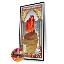 Load image into Gallery viewer, Mermaid 30*70CM(Canvas) Full Round Drill Diamond Painting