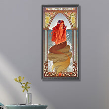 Load image into Gallery viewer, Mermaid 30*70CM(Canvas) Full Round Drill Diamond Painting