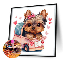 Load image into Gallery viewer, Yorkshire Terrier 30*30CM(Canvas) Full Round Drill Diamond Painting