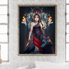 Load image into Gallery viewer, Magical Girl 30*40CM(Canvas) Full Round Drill Diamond Painting