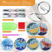 Load image into Gallery viewer, Special Shaped Double Side DIY Diamond Art Mosaic Makeup Mirror (083)