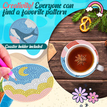 Load image into Gallery viewer, DIY Anime Art Mosaic Cup Cushion Creative for Tabletop Protection (YT10 )