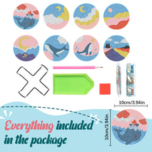 Load image into Gallery viewer, DIY Anime Art Mosaic Cup Cushion Creative for Tabletop Protection (YT10 )