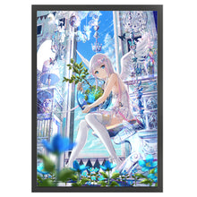 Load image into Gallery viewer, Yishu - Angel Girl - 50*70CM 11CT 3 Stamped Cross Stitch