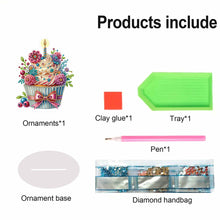 Load image into Gallery viewer, Heart Dessert DIY Diamond Painting Desktop Decoration for Office Desktop Decor