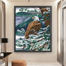 Load image into Gallery viewer, Joy Sunday - Eagle Looking Out - 55*67CM 11CT 3 Stamped Cross Stitch