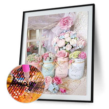 Load image into Gallery viewer, Vase 40*30CM(Canvas) Round Drill Diamond Painting