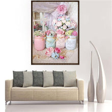 Load image into Gallery viewer, Vase 40*30CM(Canvas) Round Drill Diamond Painting