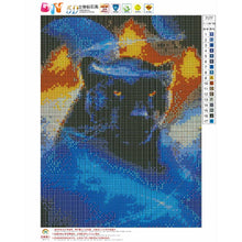 Load image into Gallery viewer, Leopard 40*30CM Full Round Drill Diamond Painting