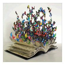 Load image into Gallery viewer, Book 30*30 CM(Canvas) Full Round Drill Diamond Painting