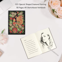 Load image into Gallery viewer, DIY Diamond Painting Notebook Blank No Line Resin Graffiti Drawing Book for Gift
