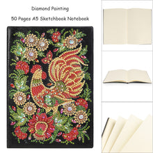 Load image into Gallery viewer, DIY Diamond Painting Notebook Blank No Line Resin Graffiti Drawing Book for Gift