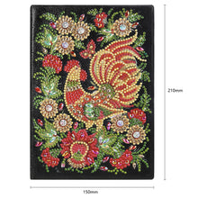 Load image into Gallery viewer, DIY Diamond Painting Notebook Blank No Line Resin Graffiti Drawing Book for Gift