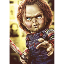 Load image into Gallery viewer, Horror Doll 30*40CM(Canvas) Full Round Drill Diamond Painting