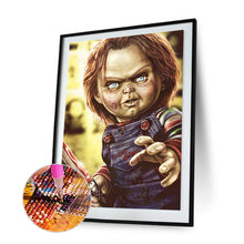 Load image into Gallery viewer, Horror Doll 30*40CM(Canvas) Full Round Drill Diamond Painting