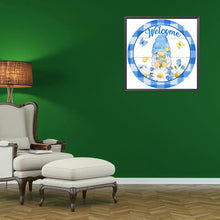 Load image into Gallery viewer, Chrysanthemum Gnome 30*30CM(Canvas) Full Round Drill Diamond Painting