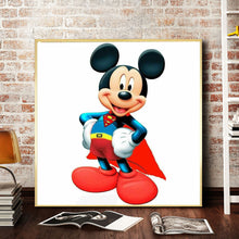 Load image into Gallery viewer, Mickey Mouse 30*30CM(Canvas) Full Round Drill Diamond Painting