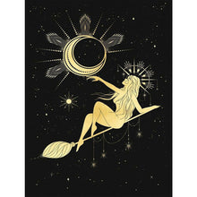 Load image into Gallery viewer, Moon Girl 30*40CM(Canvas) Full Round Drill Diamond Painting