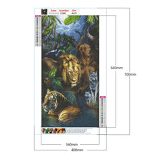 Load image into Gallery viewer, Zoo 40*70CM(Canvas) Full Round Drill Diamond Painting