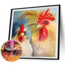 Load image into Gallery viewer, Rooster 30*30CM(Canvas) Full Round Drill Diamond Painting