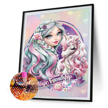Load image into Gallery viewer, Unicorn Princess 40*50CM(Canvas) Full Round Drill Diamond Painting